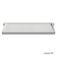 Appui de fenêtre à pose simplifiée blanc cassé tableau :120x35cm