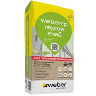 MORTIER REPARATION WEBERREP RAPIDE R4 FIBRE SAC 25KG