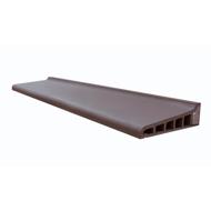 APPUI MONOLITHE ISOLE 10CM 34,5CM X68CM GRIS ANTHRACITE
