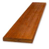 LAME TERRASSE MERBAU ETUVEE HUILE FACES LISSES 20X140MM 1,80M