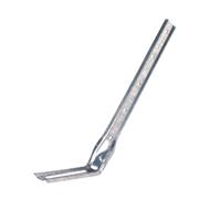 Hampe chantournée galva 250mm