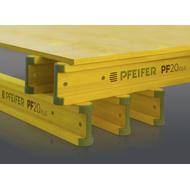 POUTRE DE COFFRAGE EN I AVEC EMBOUTS PVC PF20PLUS 2,45M