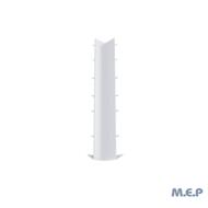 ANGLE INTERIEUR 90° POUR RIVE BANDEAU PVC STANDARD HT29 BLANC