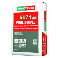 MORTIER COLLE CARRELAGE PROLISOUPLE 5071 BLANC SAC 25KG C2S1E