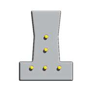 poutrelle béton précontraint GF933 3,80m