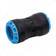 Manchon de transition Ø025 PE-PVC/PE-PVC série 1 PN16