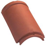 Faitière arêtier 1/2 rond emboitement GM V. masse 2,5/ML Réf JACOB