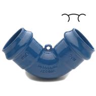 Coude fonte pour PVC Ø225 90°-1/4