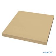 Chapeau pilier plat 50x50x4,5cm ton pierre