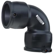 Coude Ø180 90° femelle-femelle PN16 électrosoudable