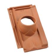 TUILE DOUILLE D120 LOSANGEE ROUGE