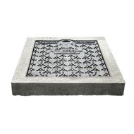 Tête CBF avec fonte hydraulique pour regard 40x40/48x48cm H.8cm