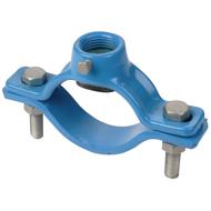 Collier fonte de prise DN100 Ø109-129mm 55/3 GB pour fonte-acier