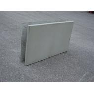 PRE-MURET.LISSE 2 FACES 20CM LG1M25 HT 75CM