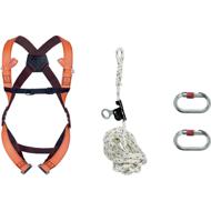 Harnais antichute pour travaux toiture S/M/L kit
