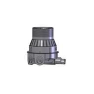 REGARD PE MONOBLOC Ø800 5 ENTREES Ø110-200 H.75CM SANS ECHELONS NF