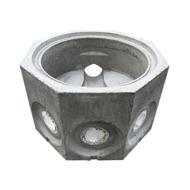 Cunette Ø800 HU46/H62,5cm 135° pour Fonte/PVC Ø150-160 CE