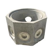 Cunette Ø800 HU46/H62,5cm 135° pour Fonte/PVC Ø200 CE