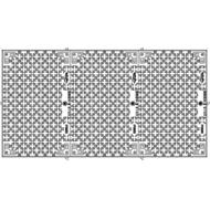 Tampon fonte pour L1T à L4T B125 'TELECOM FBM'