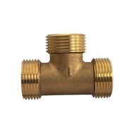 Té laiton égal mâle 15/21