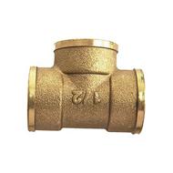 Té laiton égal femelle 12/17