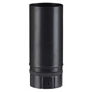 Tuyau poêle granulé droit émaillé Ø80mm 25cm noir mat LG 250- 80 ENMJ