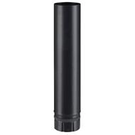 Tuyau poêle granulé droit émaillé Ø80mm 50cm noir mat LG 500- 80 ENMJ