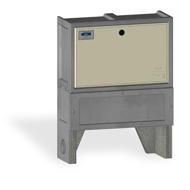 Socle 600x400mm pour abri eau béton ISOLAZUR 1A et C isolé H.40cm