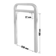 Etrier de coffrage zingué pour panneau de 27mm