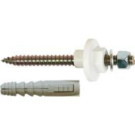 Fixation Ø8x110mm WC suspendu et lavabo sachet 2 + écrou excentré