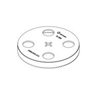 Scie cloche pour tuyau PVC/PE/PP Ø200 avec porte outil