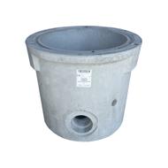 Cunette verrouillable Ø800 HU75/H85cm 90° pour Fonte/PVC Ø150/160