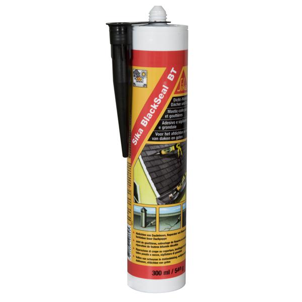 Mastic colle SIKABLACKSEALBT caoutchouc butyle noir cartouche 300ml