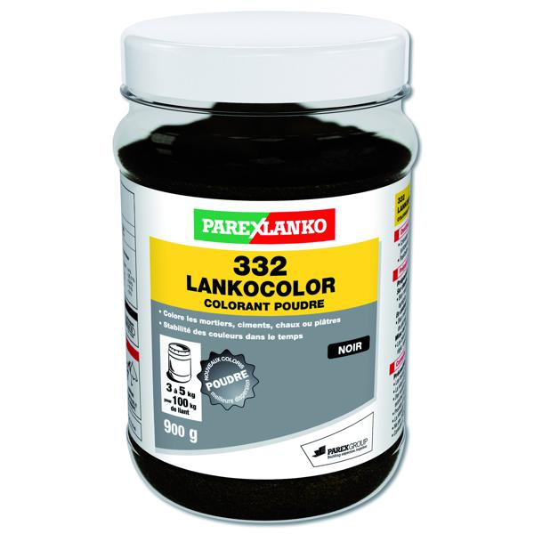 Colorant ciment 332 LANKOCOLOR noir dose 900g