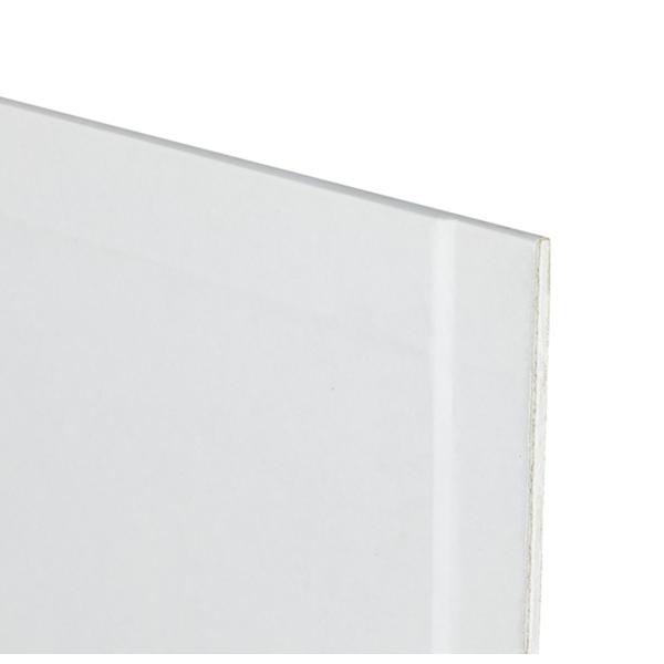 Plaque plâtre SNOWBOARD hydro BA prépeint 13mm 260x120cm