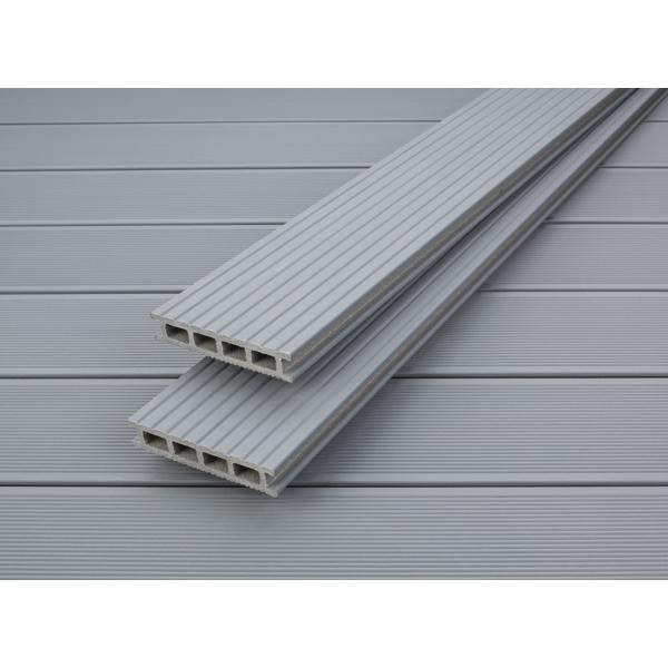 Lame terrasse DECK 150 bois composite gris perle 28x150mm 4m