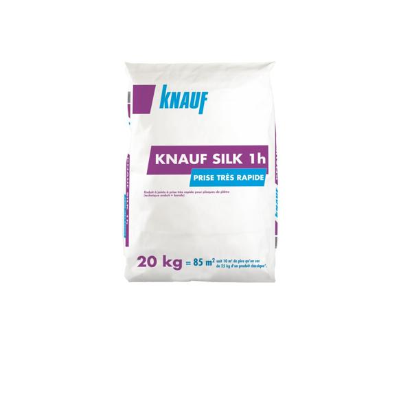 Enduit à joint prise rapide 1H KNAUF SILK sac 20kg