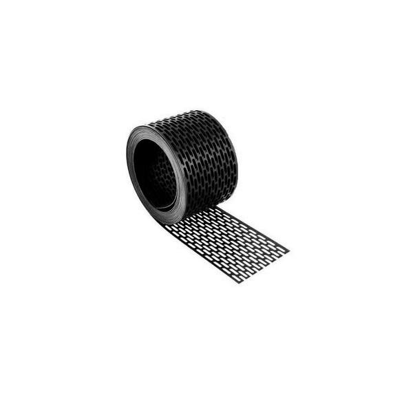 Grille d’avant-toit PVC rouleau(x) 50mmx5m noir
