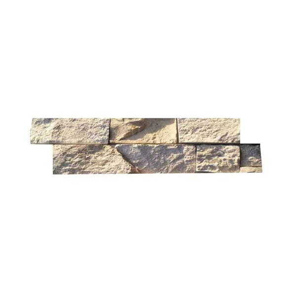 Parement calcaire sur ciment 20x55/60cm Ep.20-40mm delos