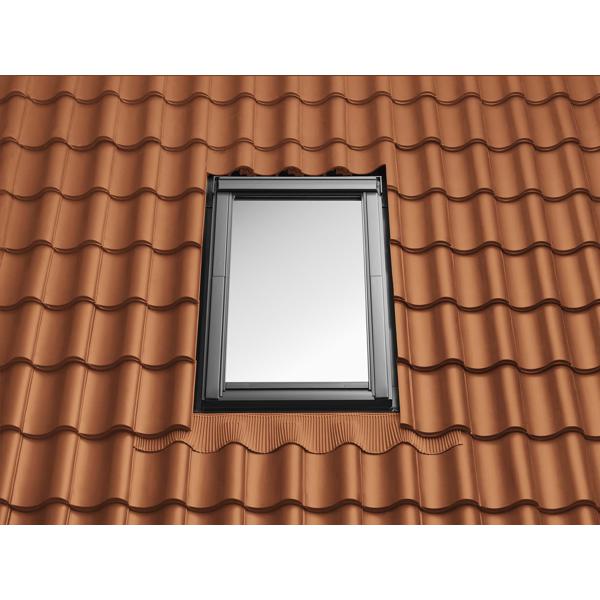 RACCORD POSE TRADITIONNELLE SUR TUILES EDW BRUN ROUGE PK06 94X118CM