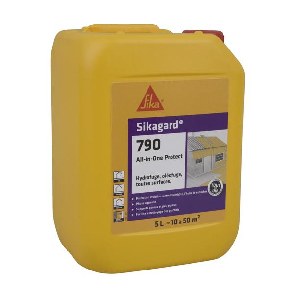 Protection hydrofuge oléofuge SIKAGARD 790 ALL-IN-ONE PROTECT bidon 5L