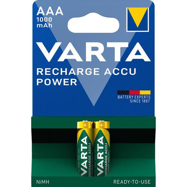 Pile rechargeable AAA READY TO USE 5703 1000mA lot 2
