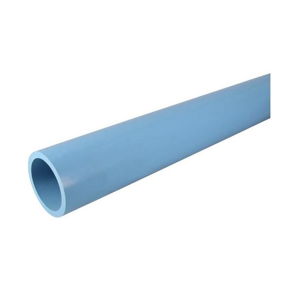 Tube pression girair® PVC à coller PN12,5bar 4m air comprimé NF EN1452