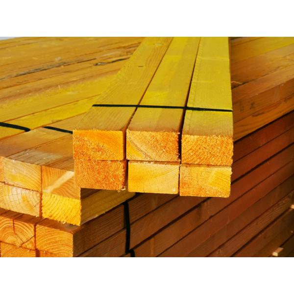 CHEVRON SAPIN-EPICEA TRAITE CLASSE 2 63X75MM 2,00M