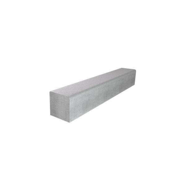 Bordure béton T2 basse grise 1m