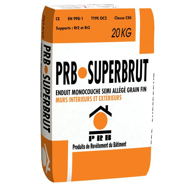 Enduit monocouche SUPERBRUT COTE D&#039;AZUR 016 semi-léger sac 20Kg