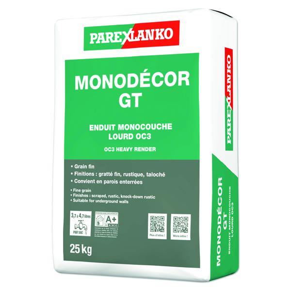 Enduit monocouche Monodecor GT G00 sac 25Kg