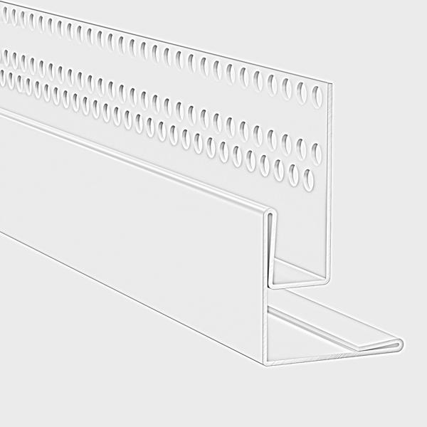 Profil linteau et de départ pose verticale GRIS ARDOISE 3,00m