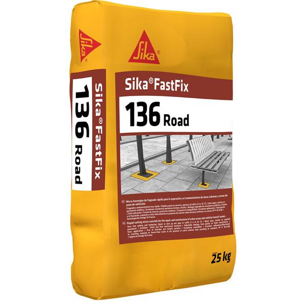 Micro-béton de scellement-calage SIKAFASTFIX 136 ROAD sac 25Kg