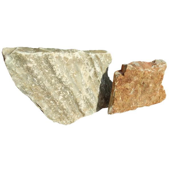 Parement quartzite opus incertum ROCK FACE SUNNY Ep.30-50mm gris
